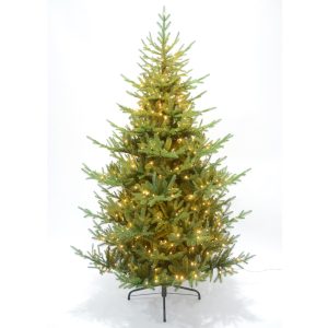 Green Spruce 7Ft Pre Lit 500 Led Christmas Tree