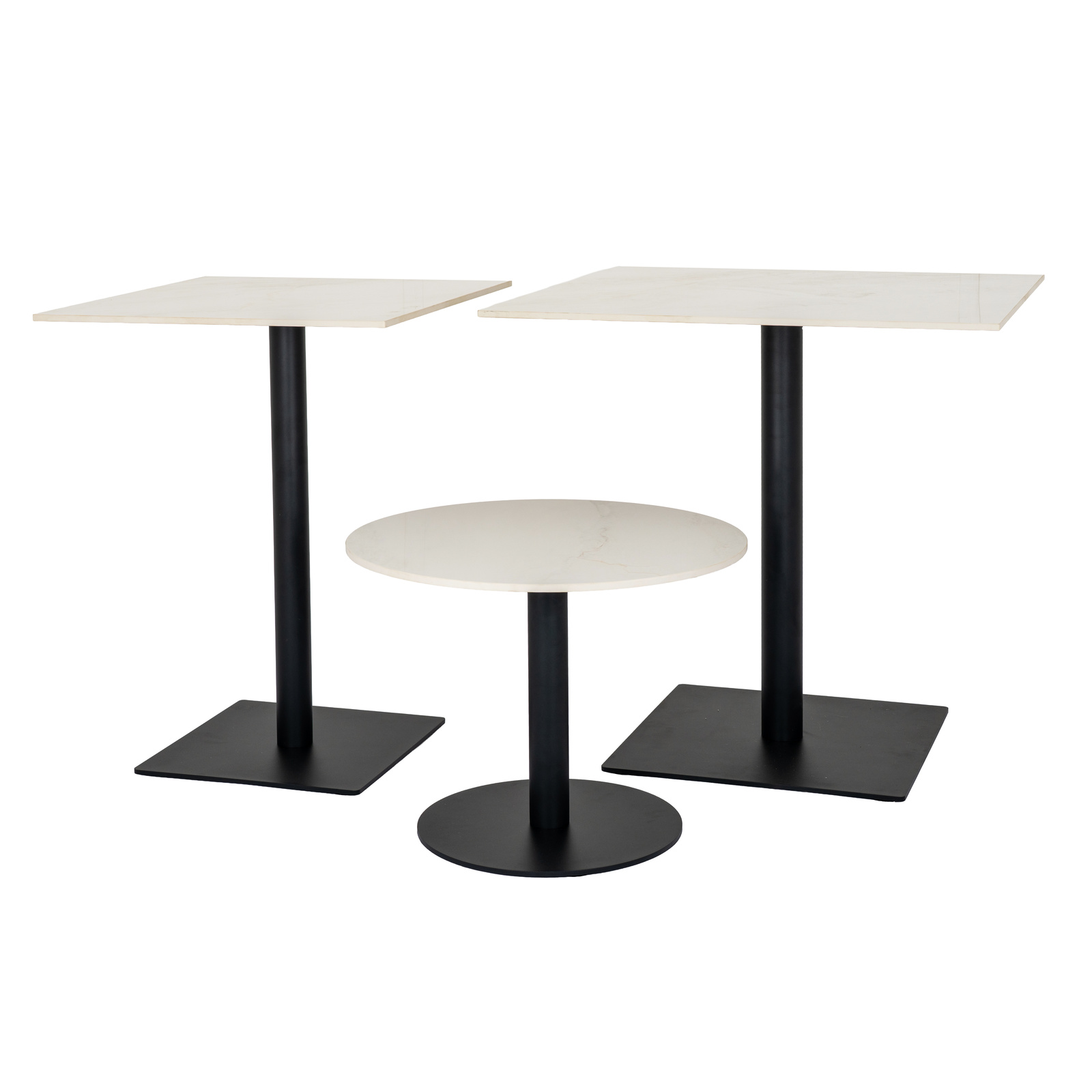 Romanby Stone Large Square Dining Table - Image 4