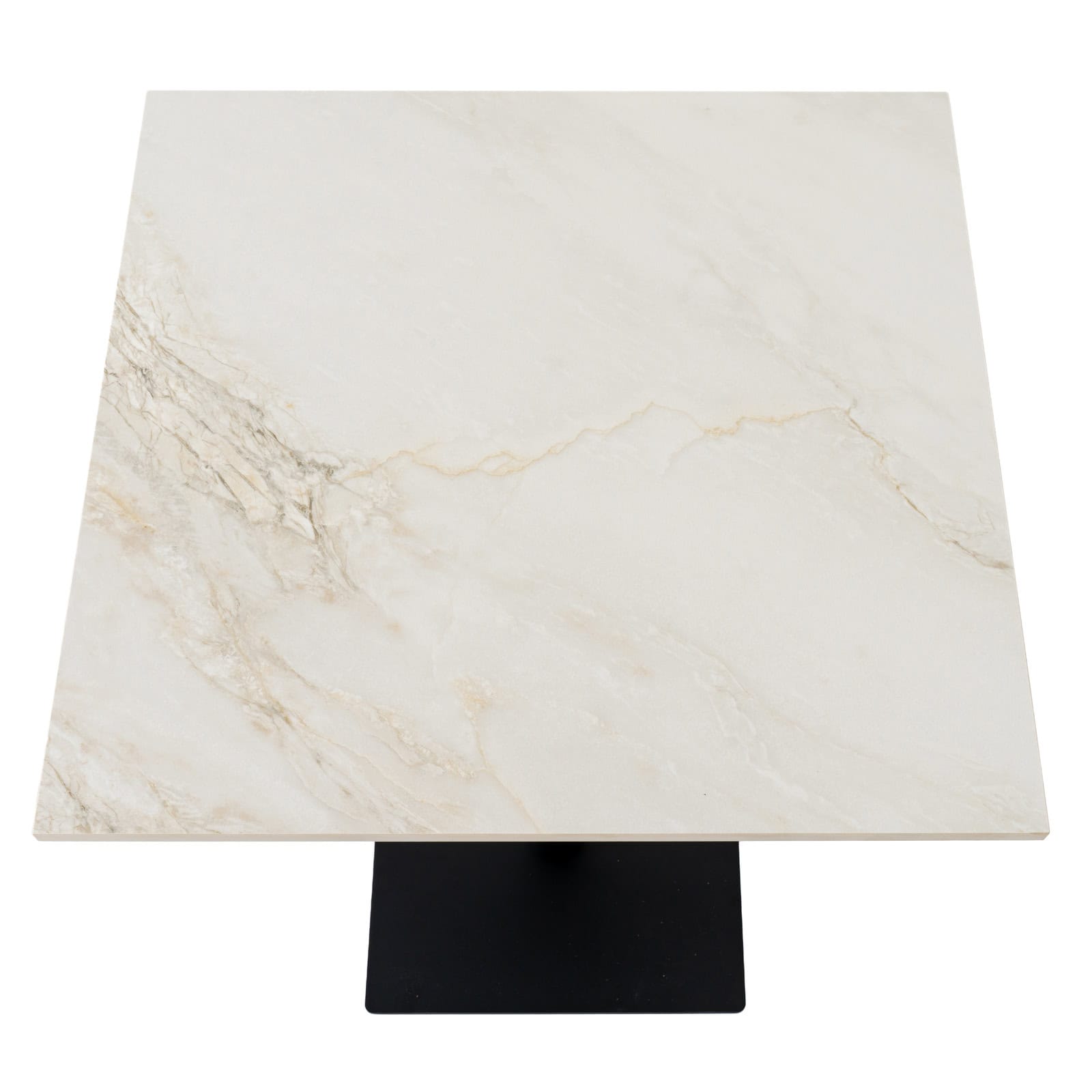 Romanby Stone Square Dining Table - Image 5