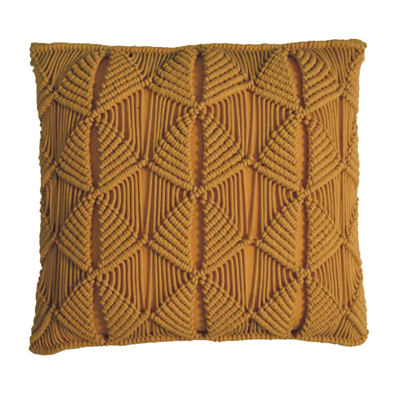 Esmi Cushion Set of 2 - Mustard – Additional view