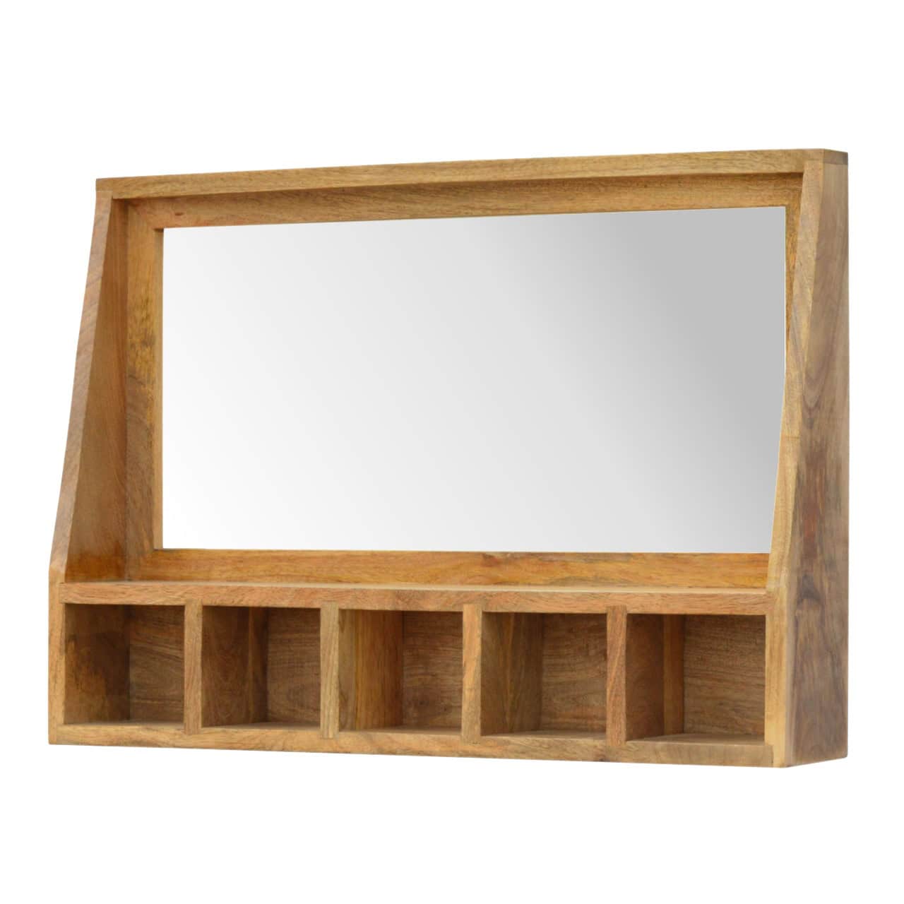 5 Slot Floating Unit with Mirror – Dressing Mirrors