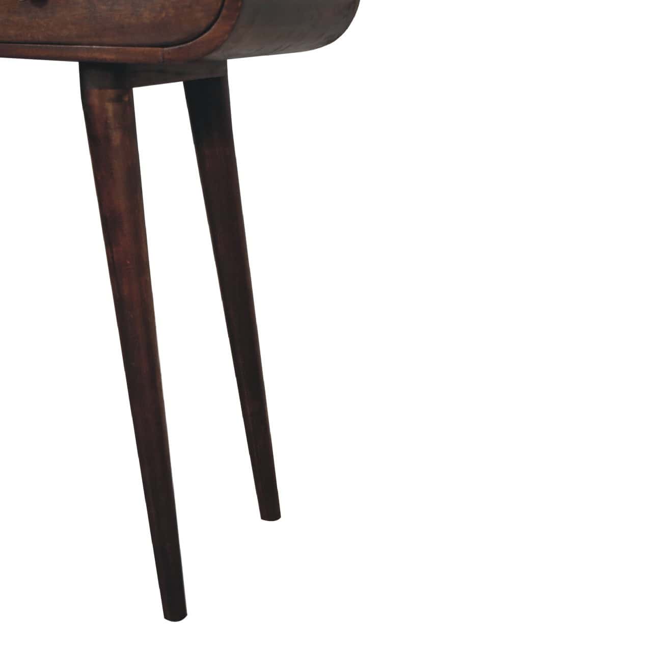 Walnut Curved Edge Console Table – Additional view 5