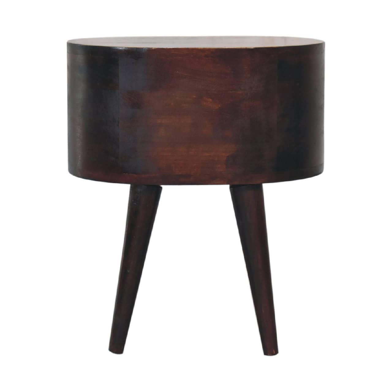 Walnut Rounded Bedside Table – Additional view 7