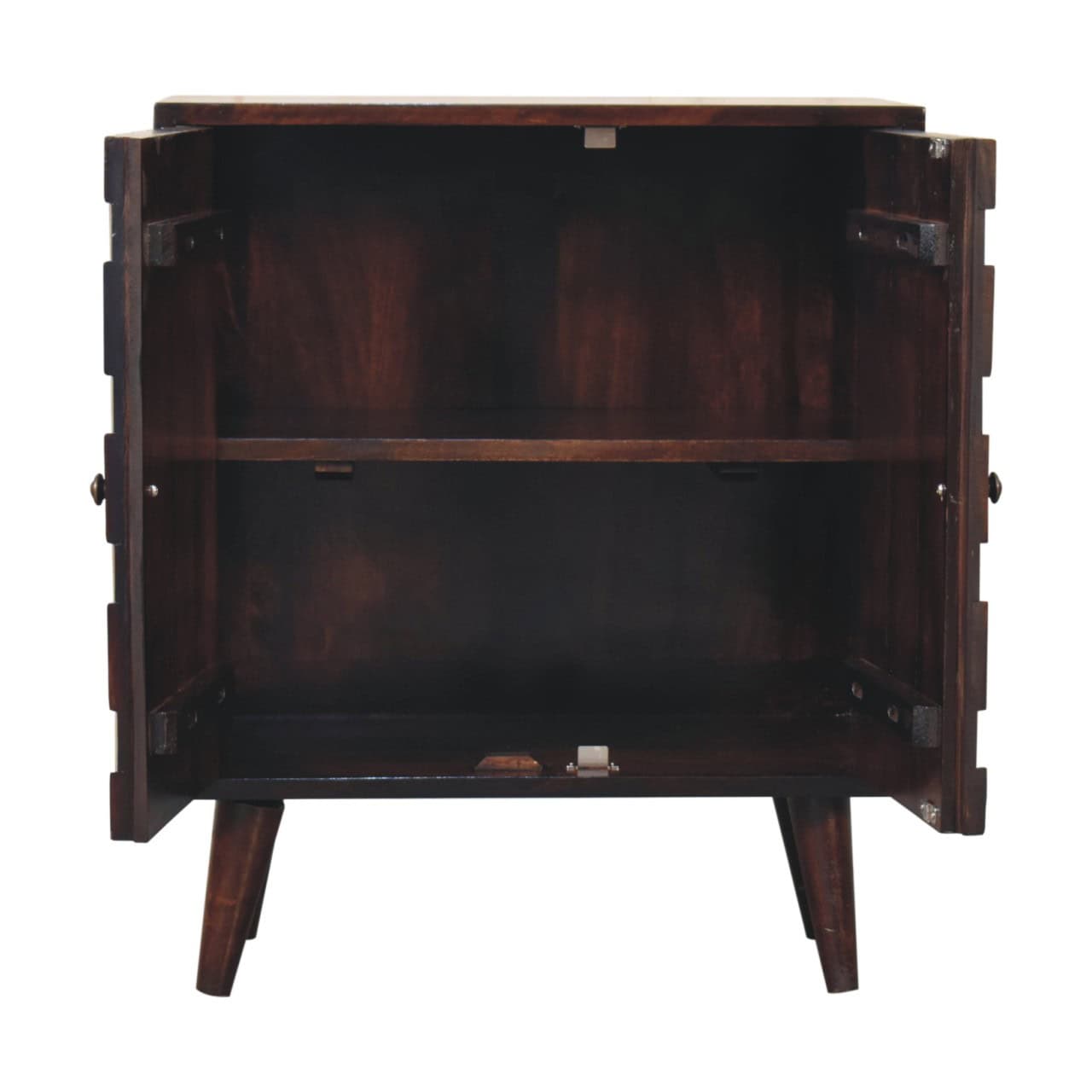 Mini Pineapple Carved Walnut Cabinet – Additional view 4
