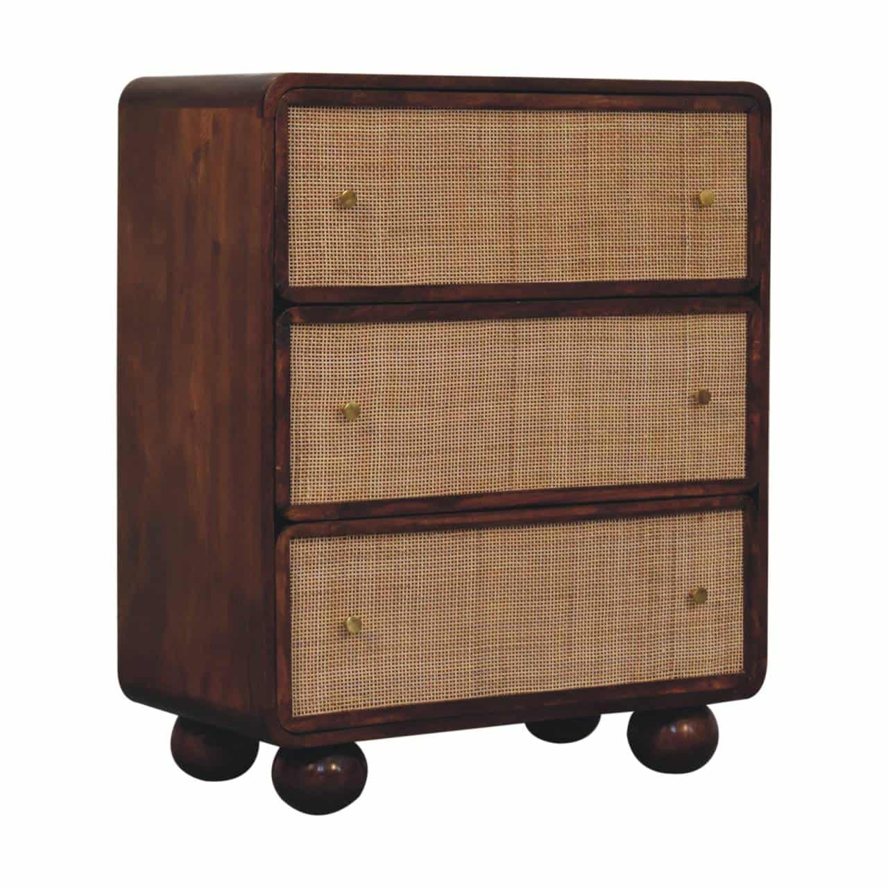 Chestnut Woven Chest – Additional view