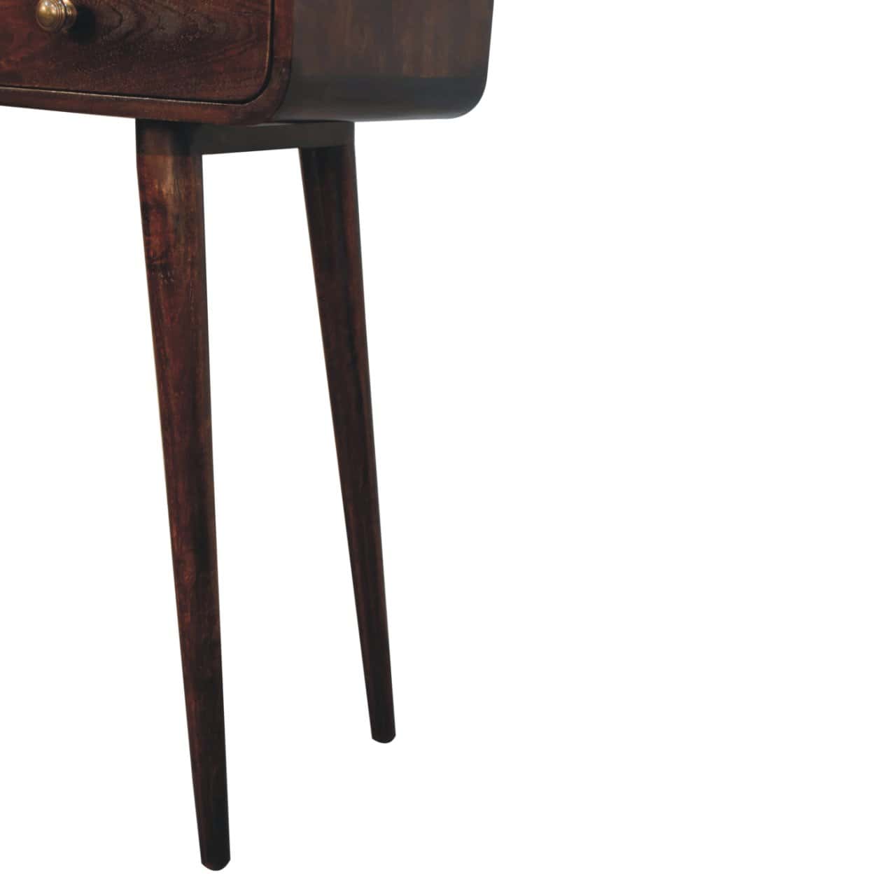 California Walnut Curved Hallway Table – Additional view 5