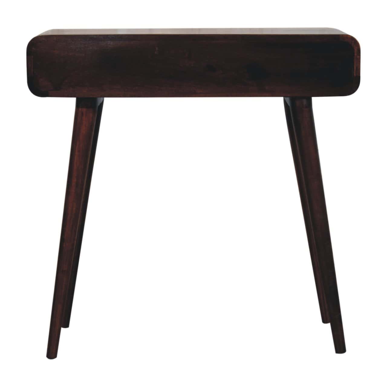 California Walnut Curved Hallway Table – Additional view 7