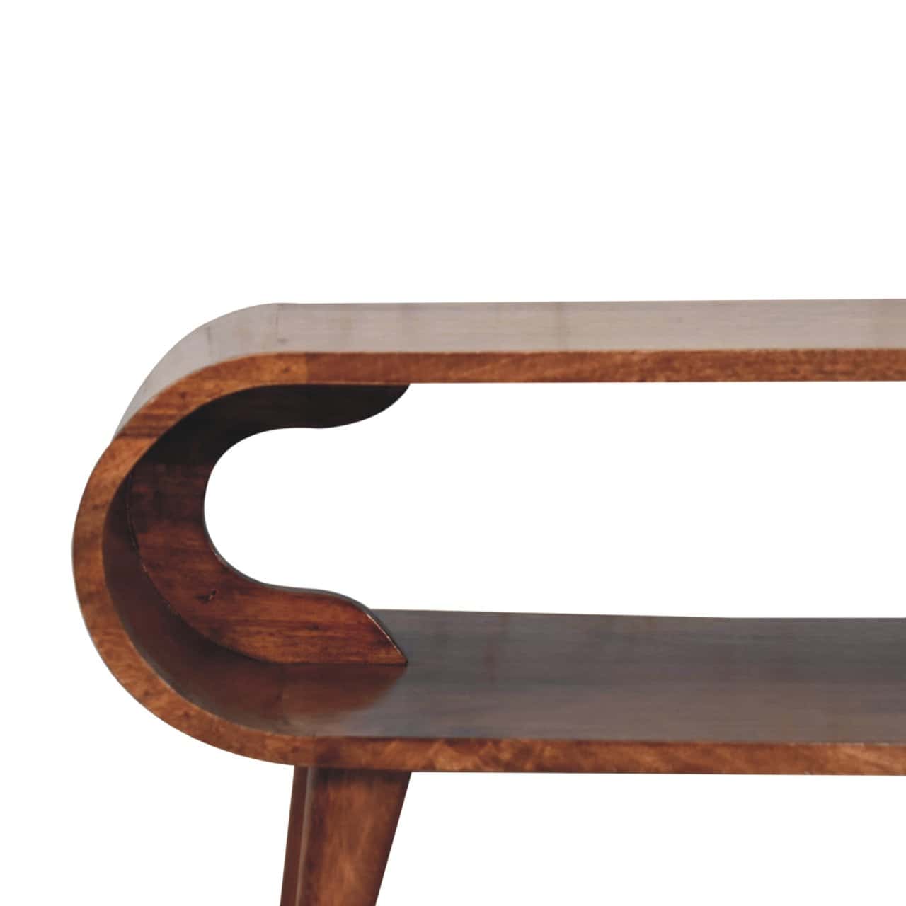Amaya Nordic Style Honey Caramel Coffee Table – Additional view 2
