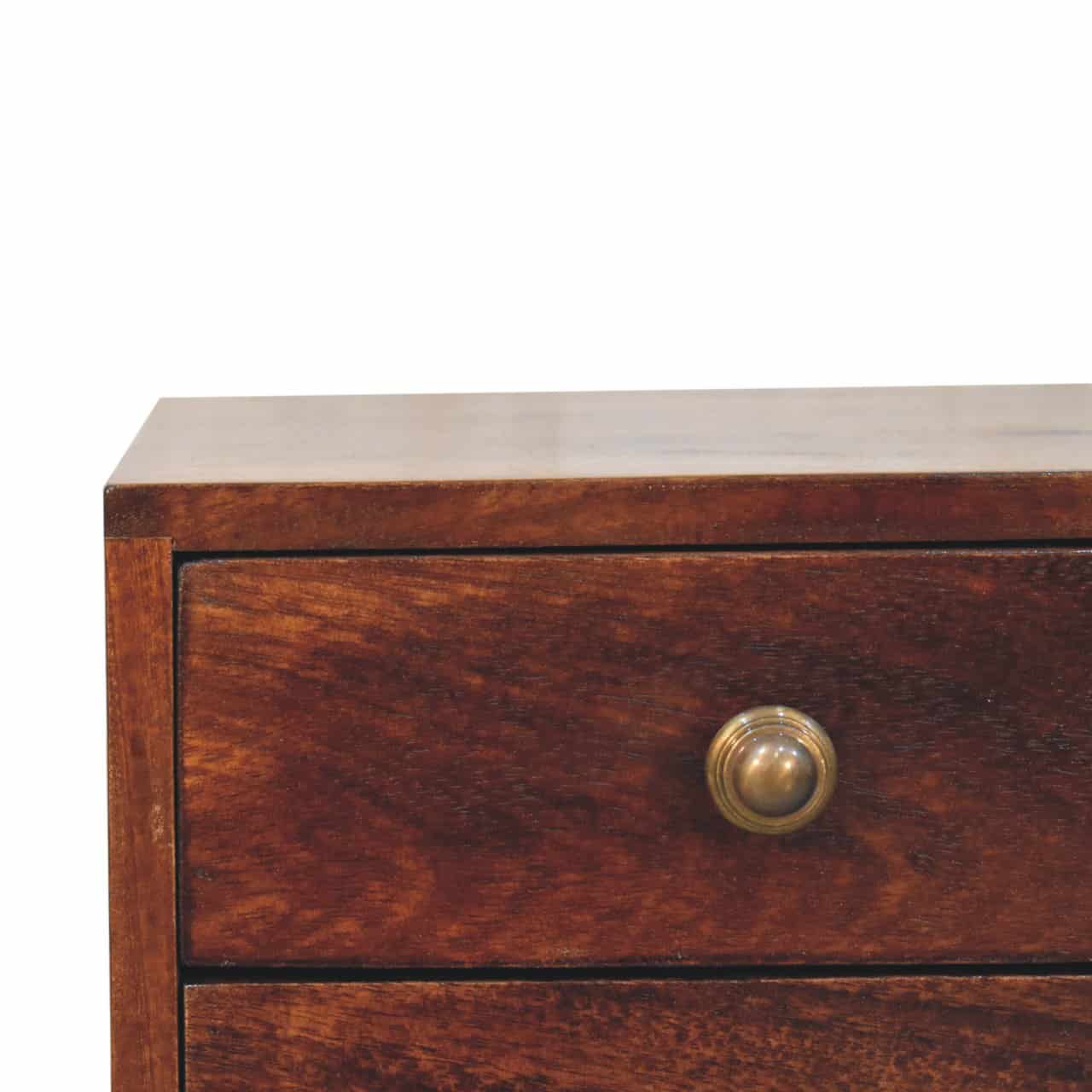 Mini 2 DrawerCalifornia Walnut Bedside – Additional view 2