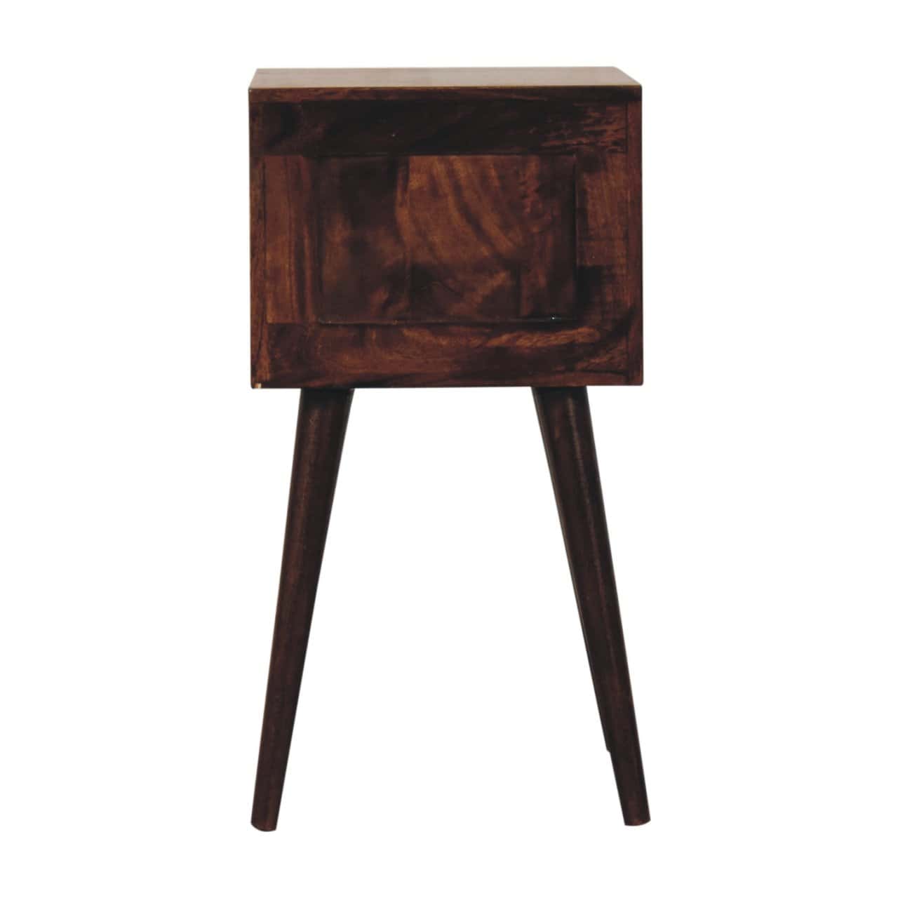 Mini 2 DrawerCalifornia Walnut Bedside – Additional view 7