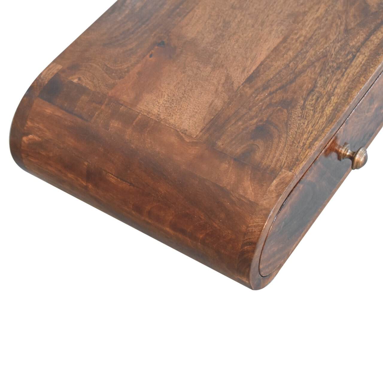 Wall Mounted California Walnut Console Table – Additional view 3