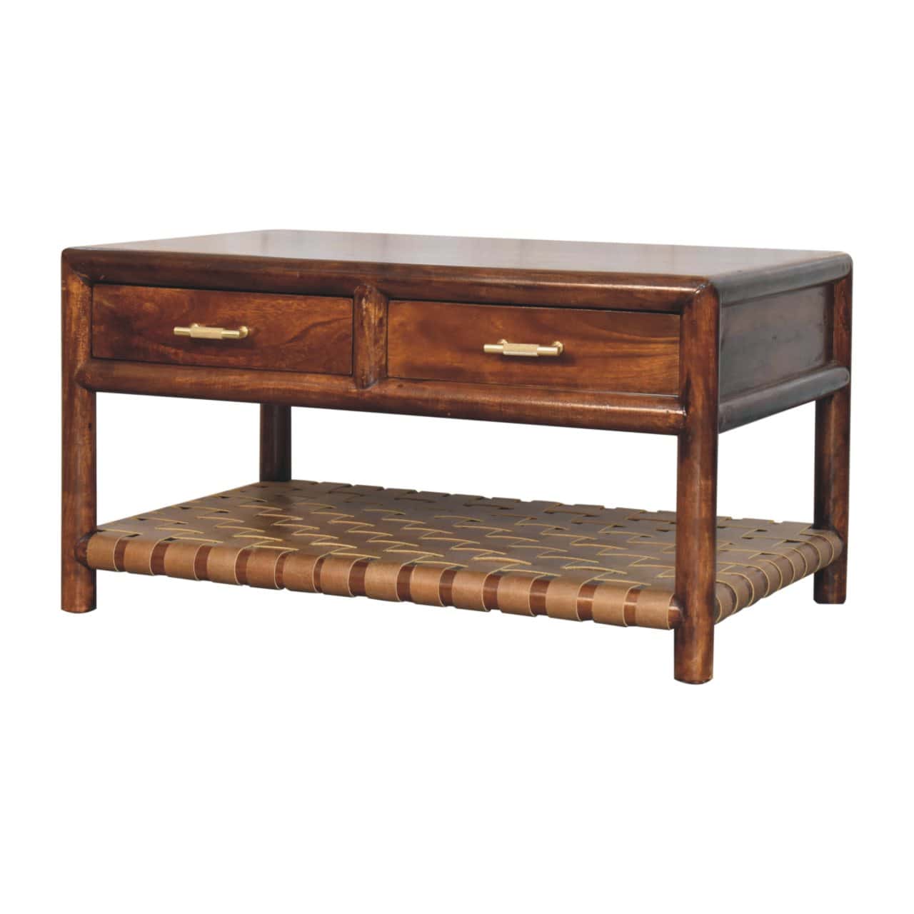 Regency Woven Coffee Table with 4 drawers – Coffee Tables