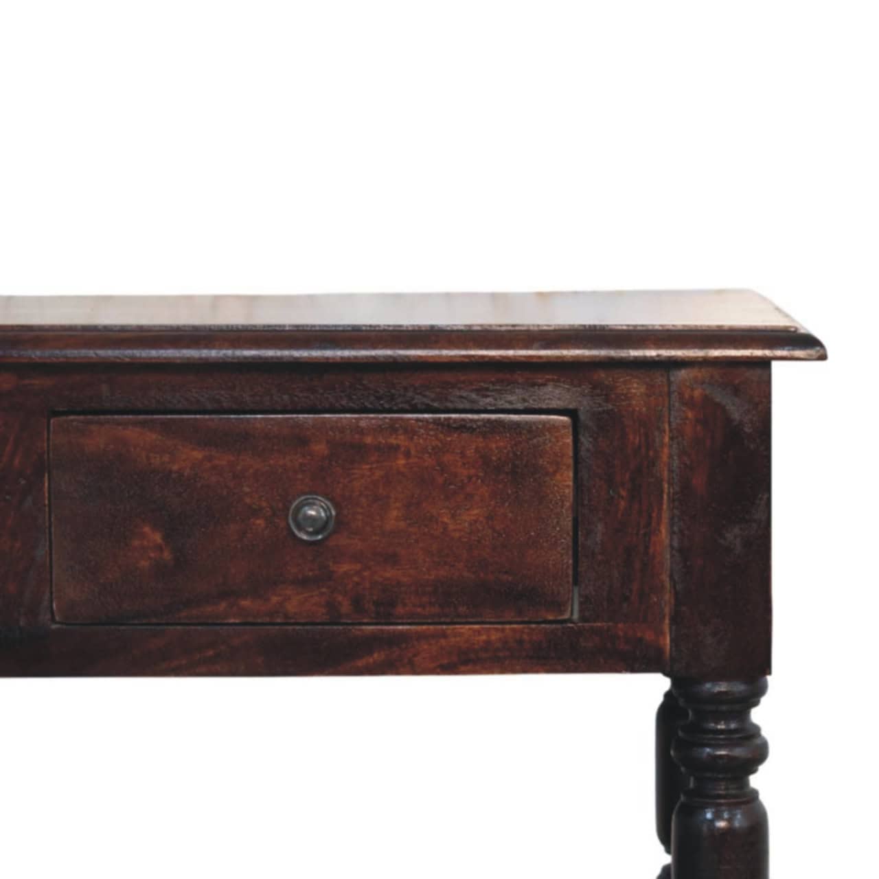Turned legs Cherry Side Table – Additional view 2