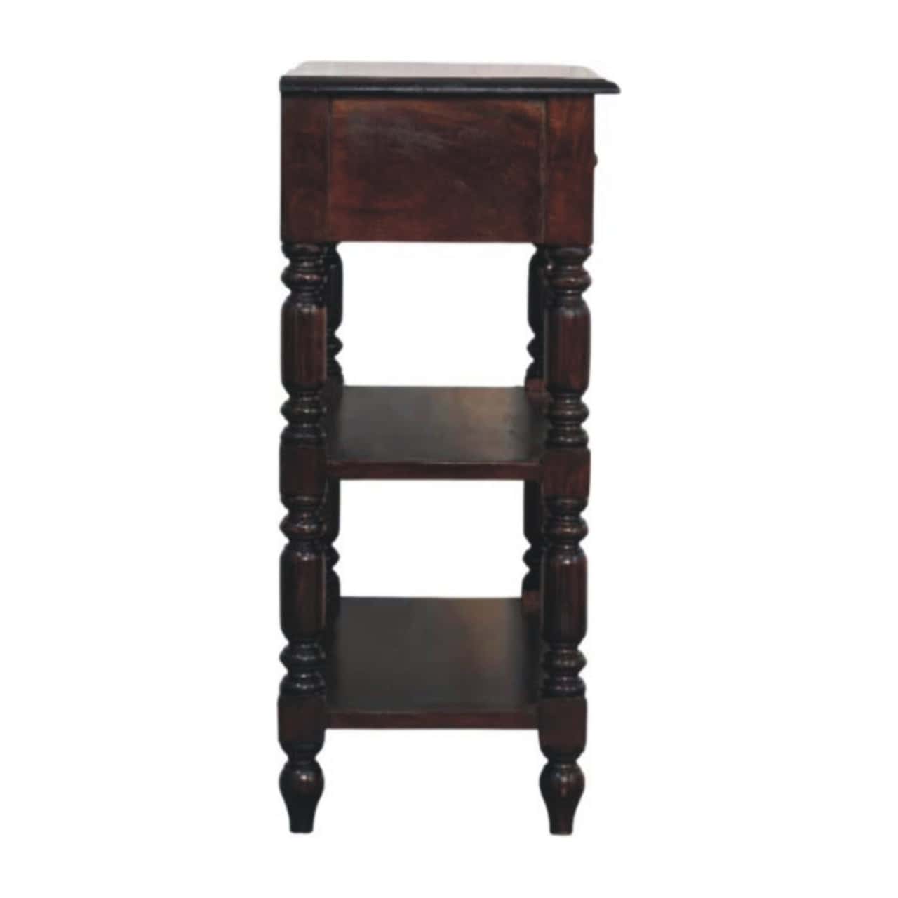Turned legs Cherry Side Table – Additional view 5