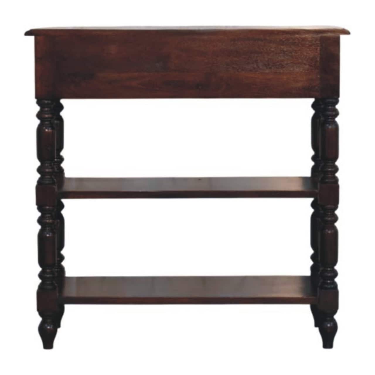 Turned legs Cherry Side Table – Additional view 6