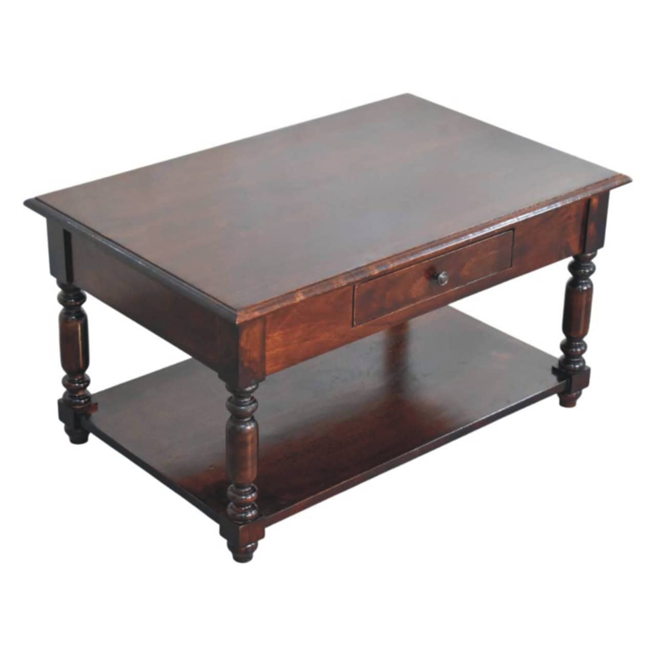 Turned Legs Cherry Console Table – Additional view 7