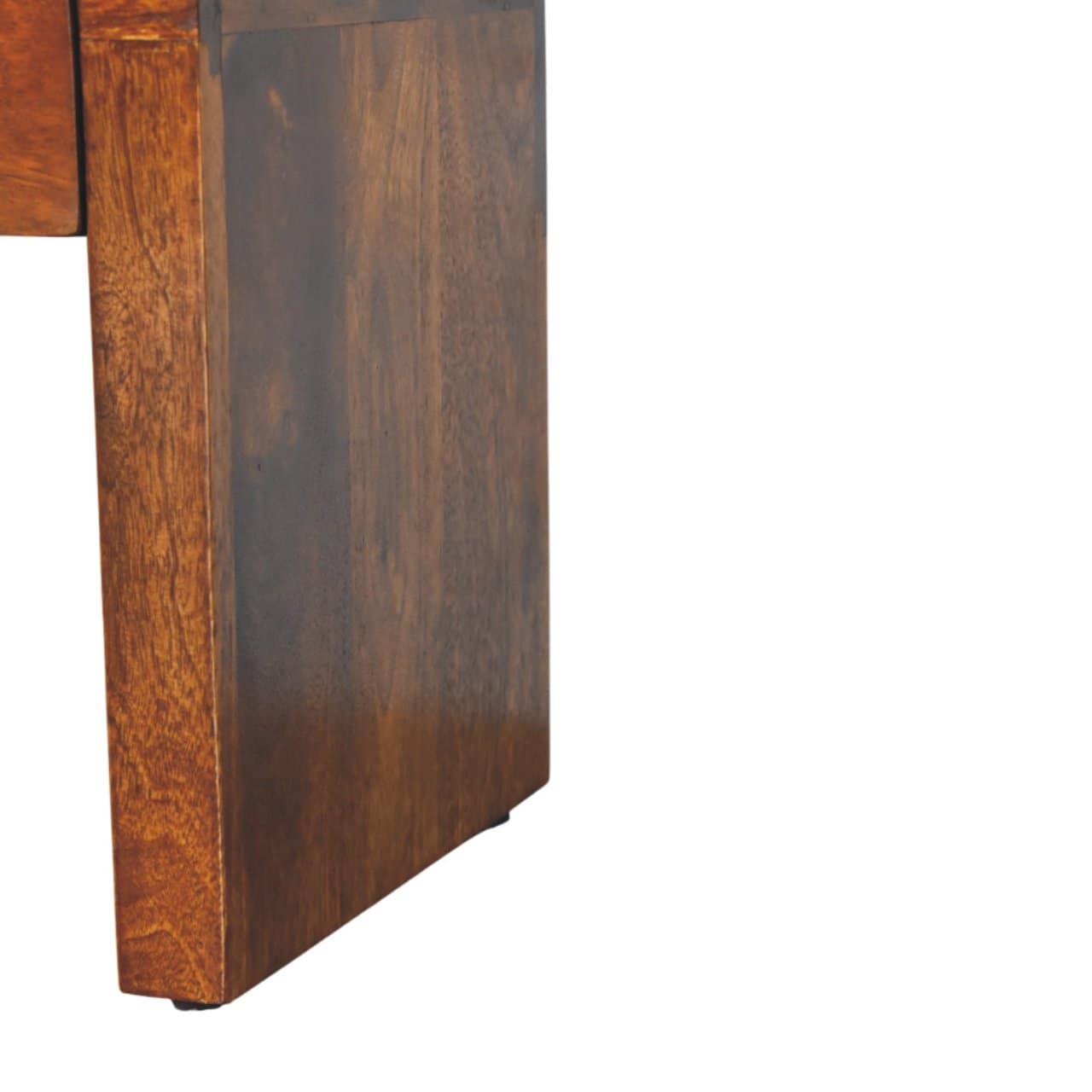 Mini Darcy Chestnut Nightstand with Curved Edges – Additional view 4