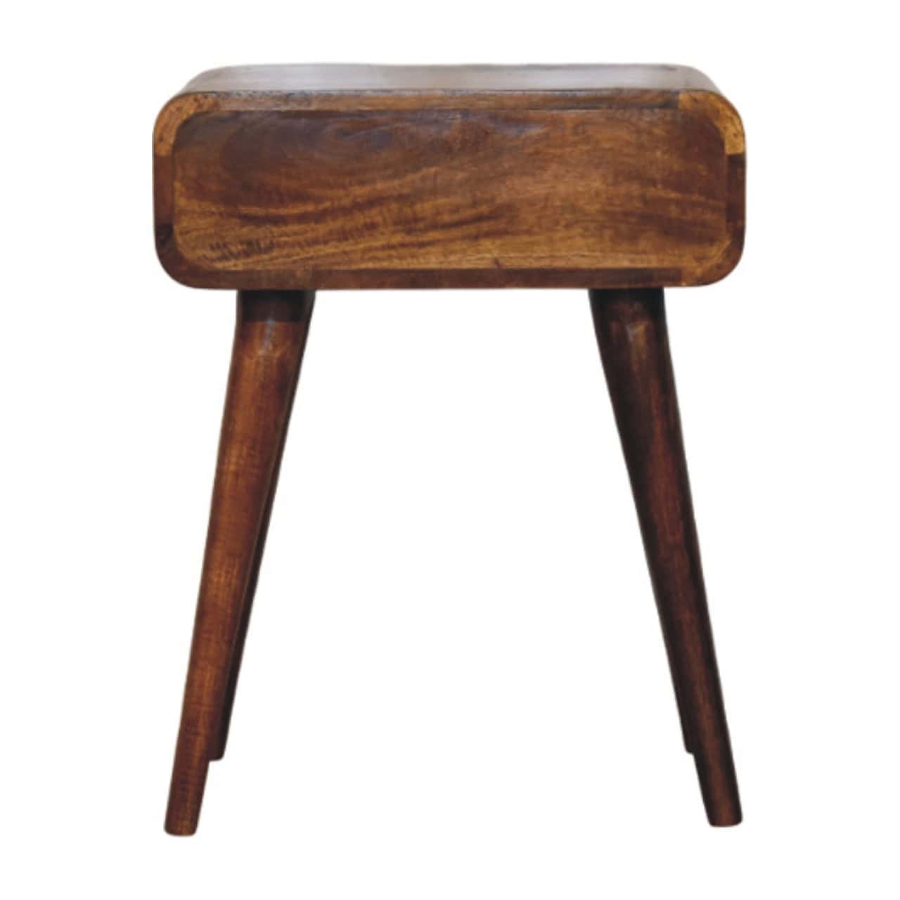 Avora Chestnut Nightstand with 1 drawer – Additional view 6