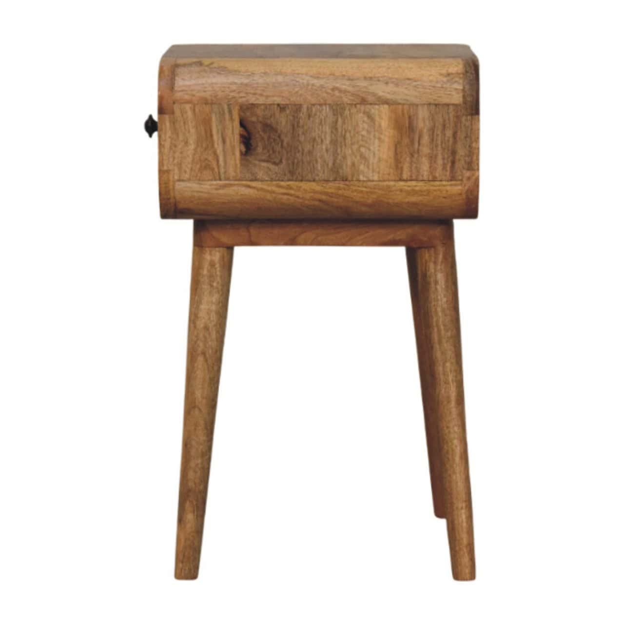 Avora Mini Oak-ish Nightstand with 1 drawer – Additional view 5