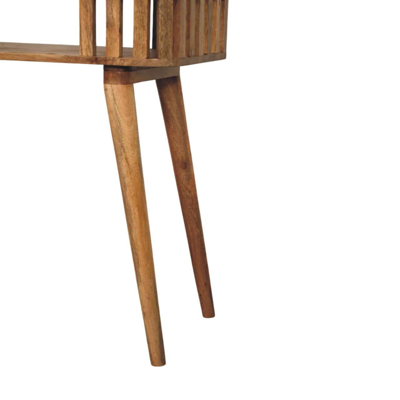 Slatted Oak-ish Console – Additional view 4