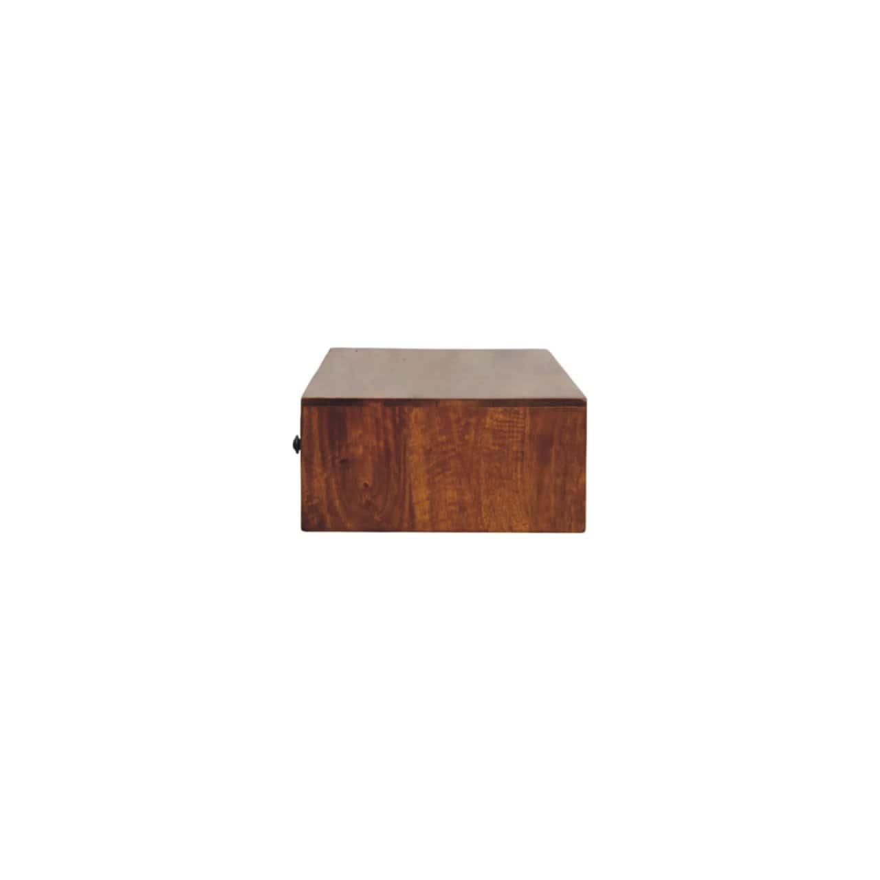Lunar 2 Drawer Chestnut Wall Mounted Console – Additional view 5