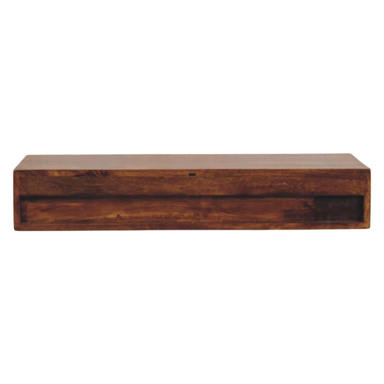 Lunar 2 Drawer Chestnut Wall Mounted Console – Additional view 6