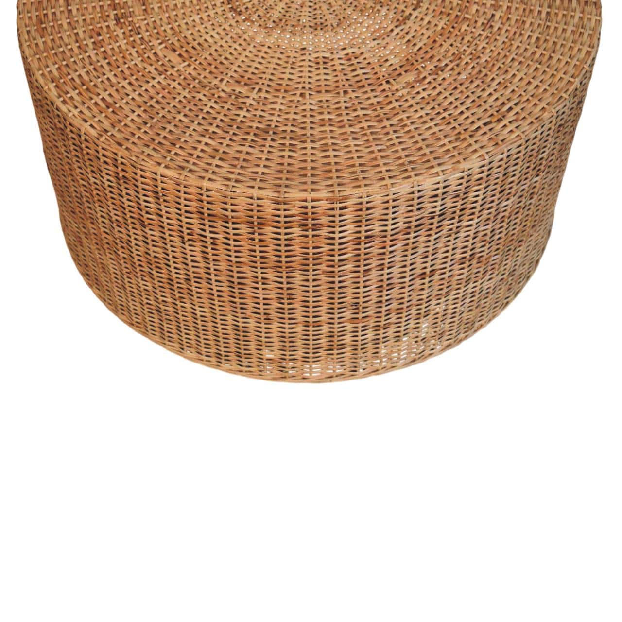 Regency Round Woven Coffee Table – Additional view