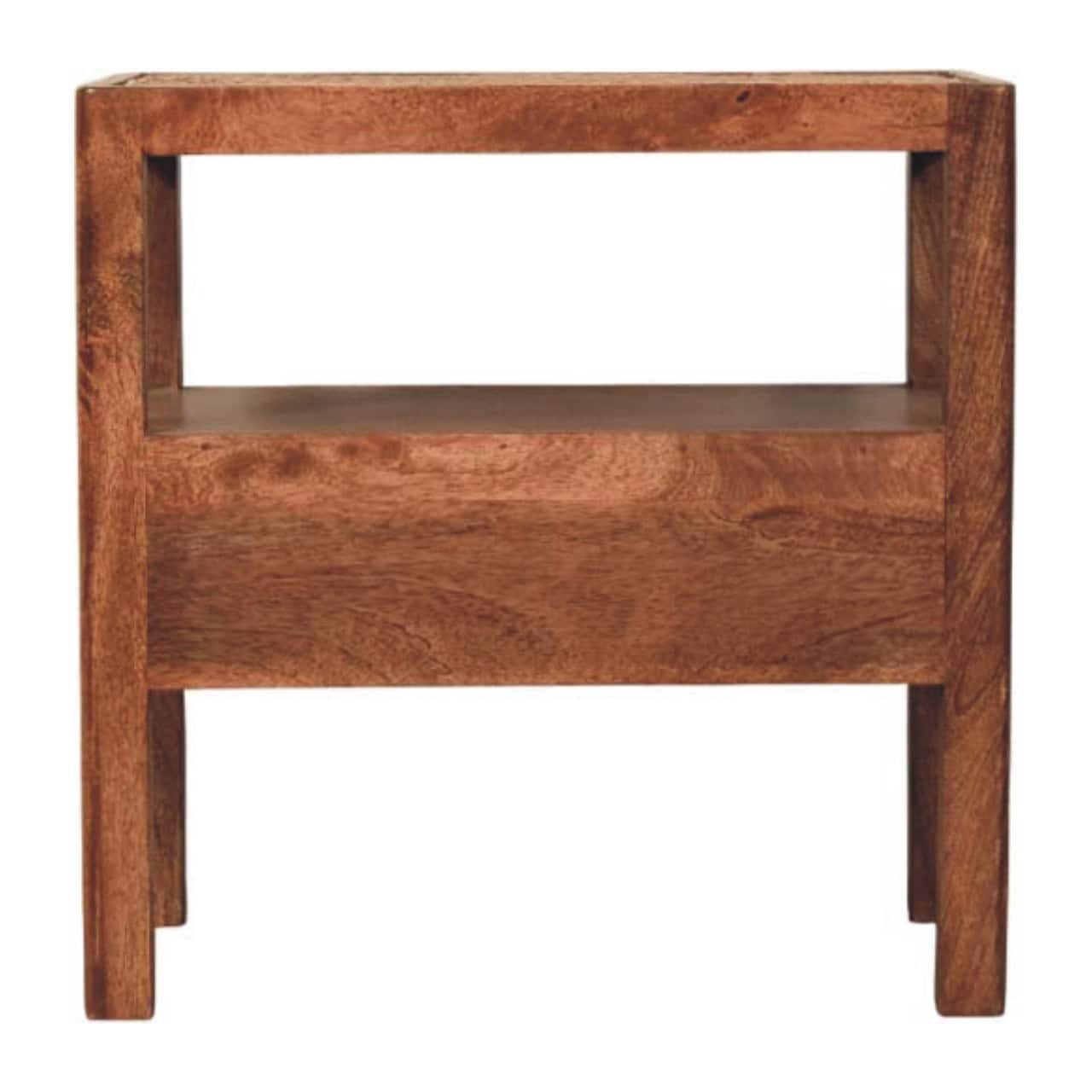 Saffron Rattan Nightstand – Additional view 7