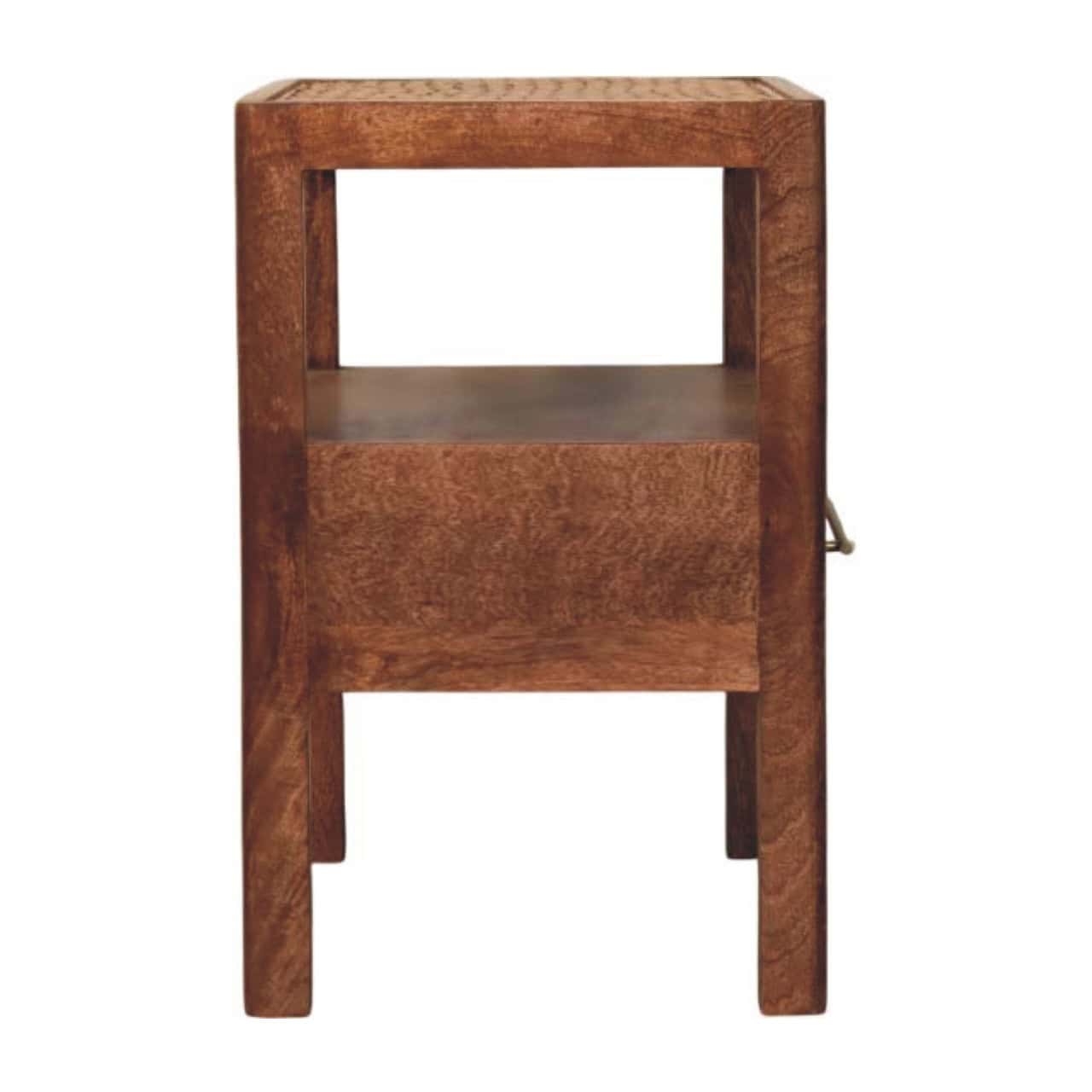 Saffron Rattan Nightstand – Additional view 6