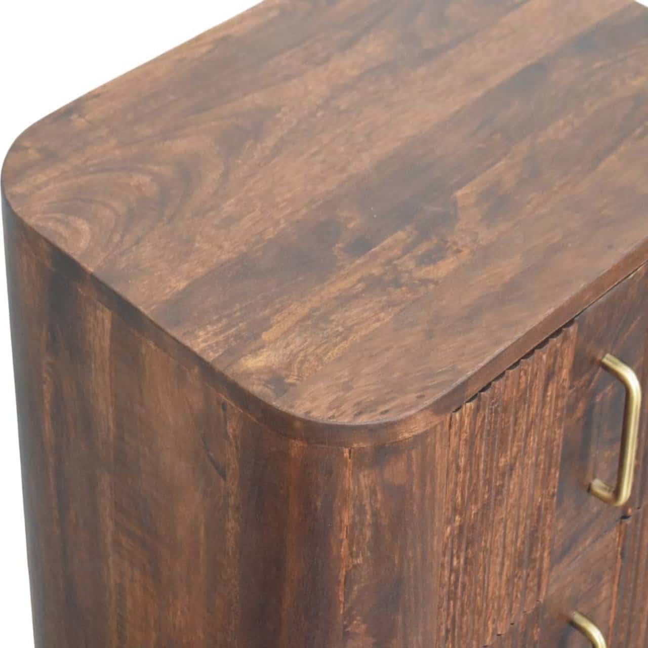Marlowe Fluted Nightstand – Additional view 2