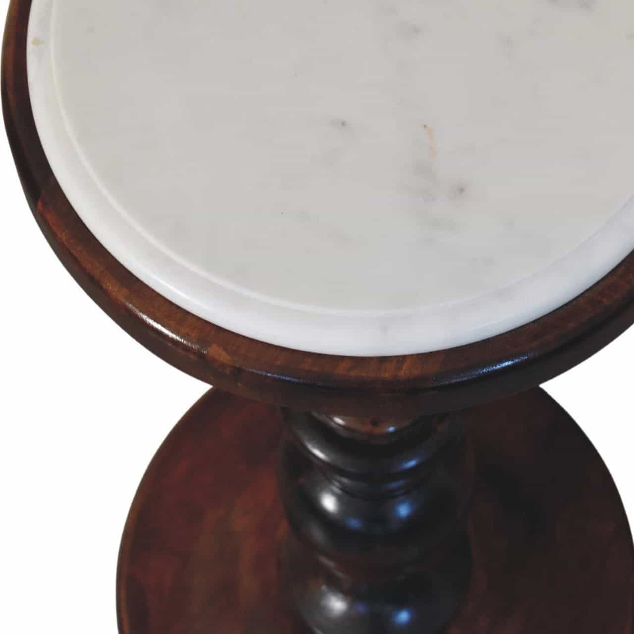 Bellmont Marble-Top Side Table – Side Tables