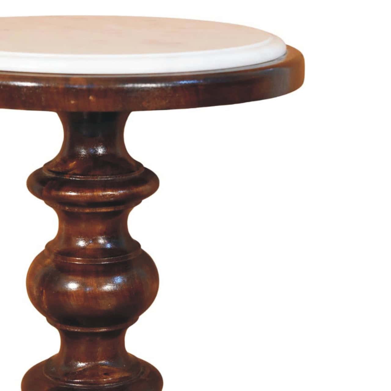 Bellmont Marble-Top Side Table – Additional view