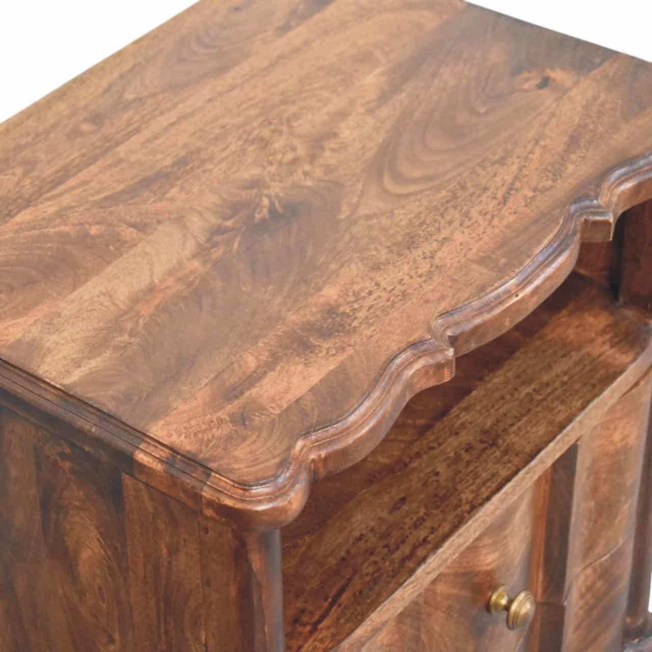 Lume Roasted Shelf Bedside Table – Additional view 2