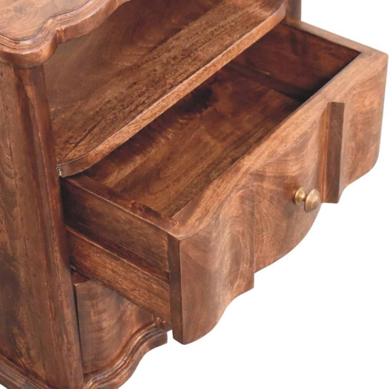 Lume Roasted Shelf Bedside Table – Additional view 3