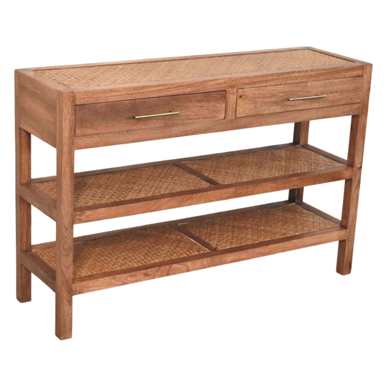 Saffron Rattan Console – Additional view