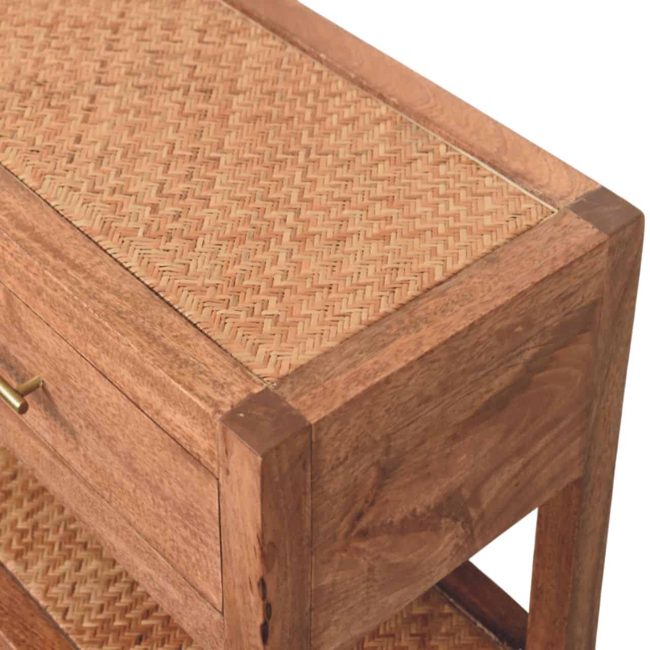 Saffron Rattan Console – Additional view 2