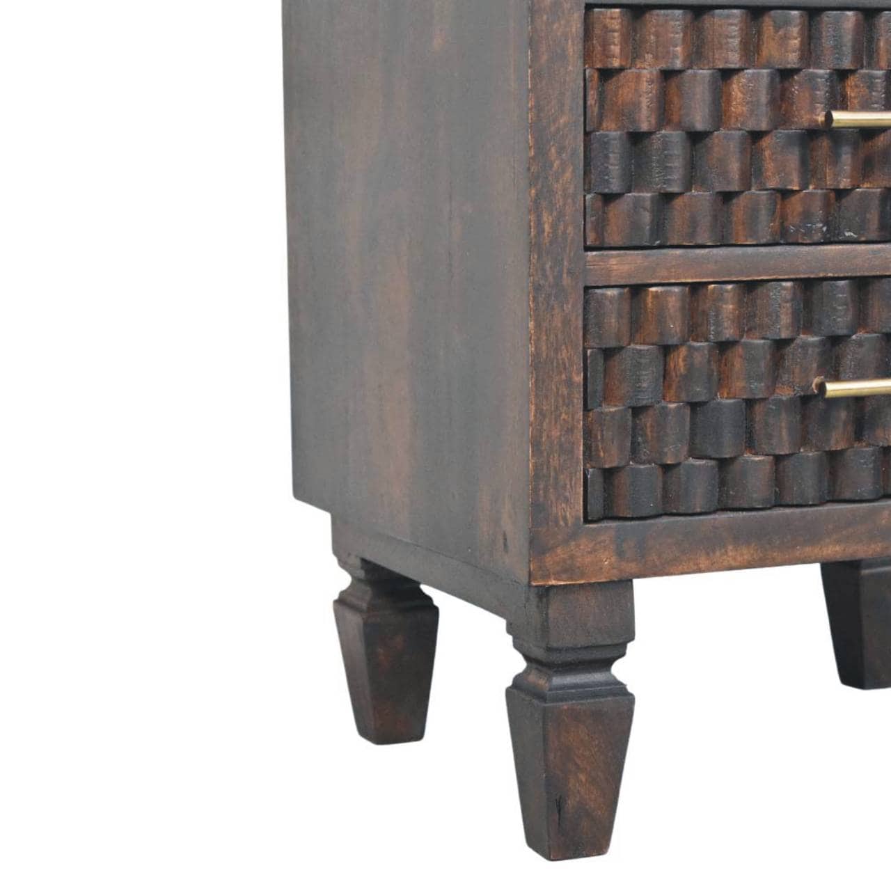 Cadiz Carved Bedside Table – Additional view 4