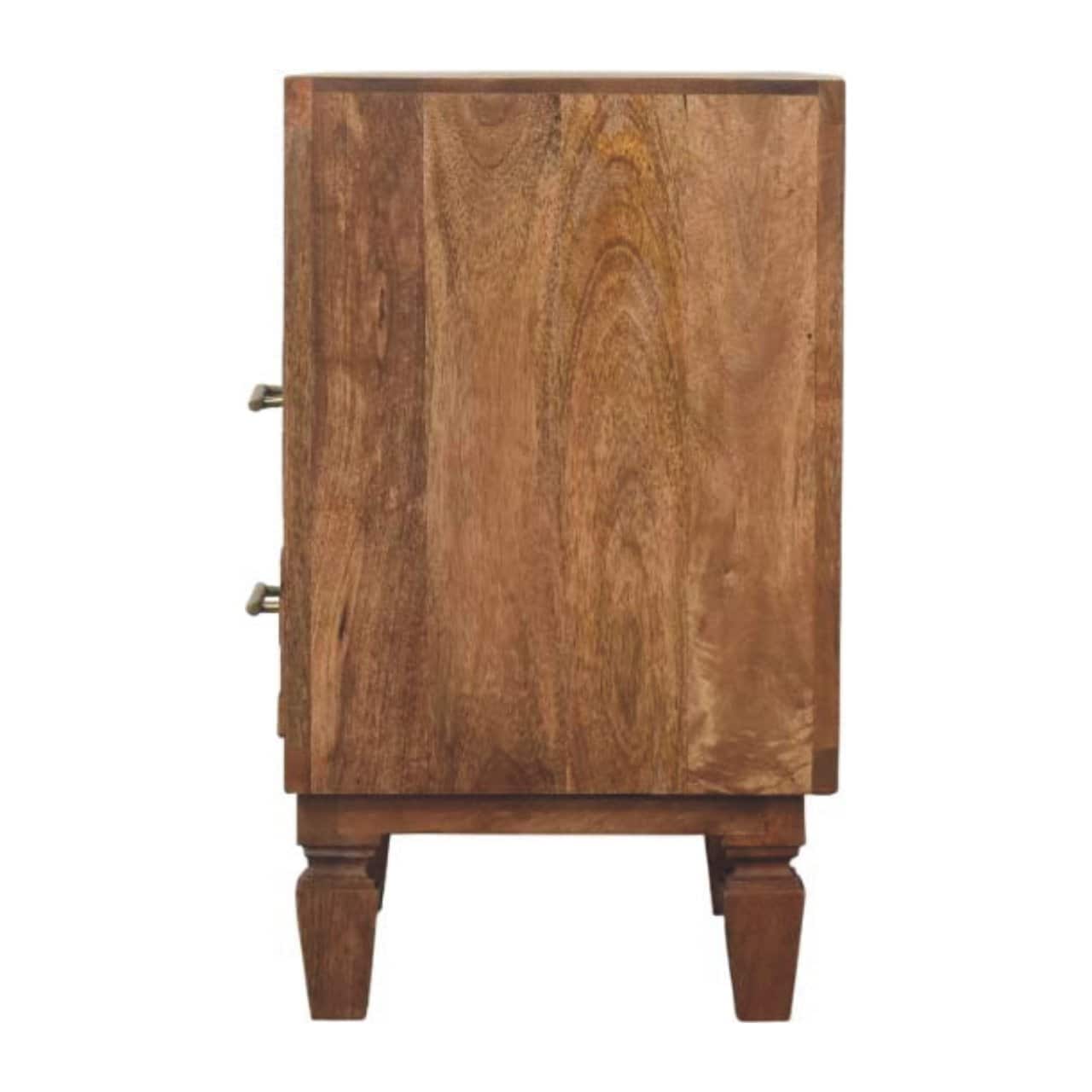 Cadiz Carved Open-Shelf Bedside – Additional view 5