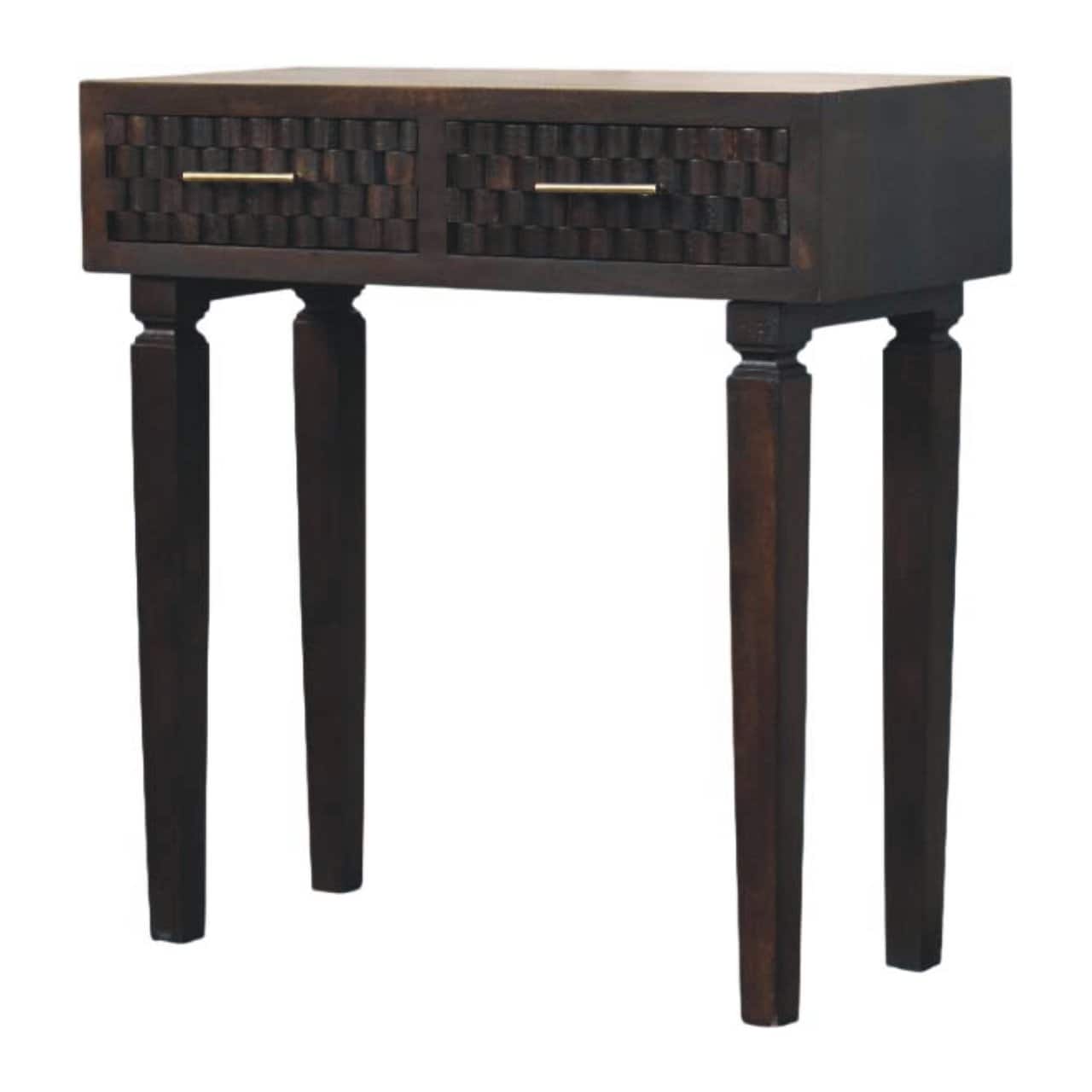 Cadiz Carved Slim Console – Console Tables