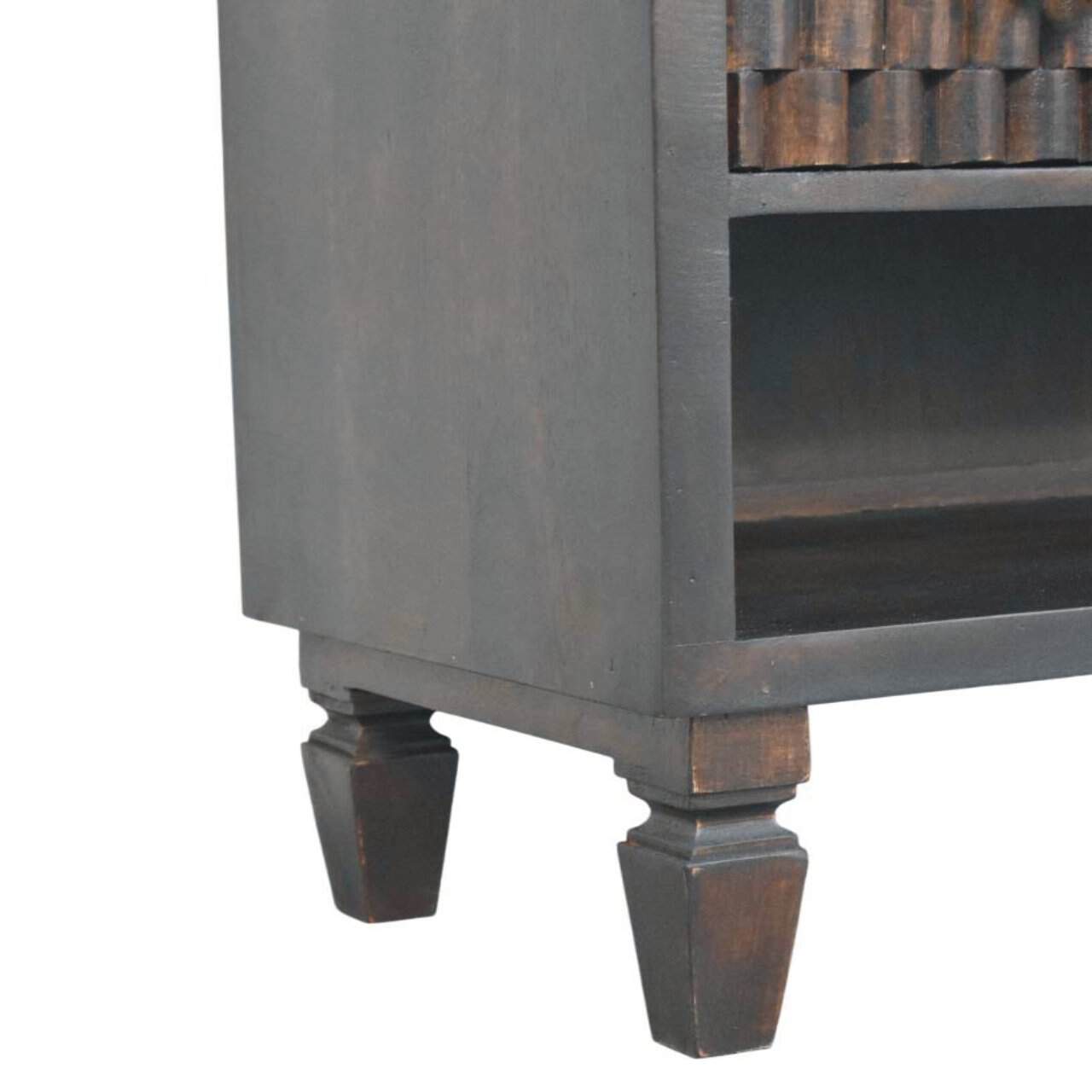 Cadiz Carved Shoe Storage Bench – Additional view 5
