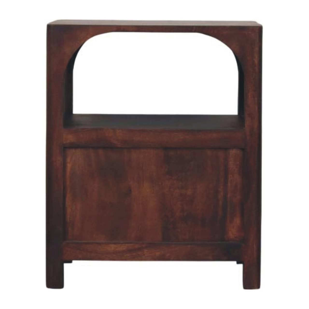 Arched Edge 1 Drawer Bedside – Additional view 6