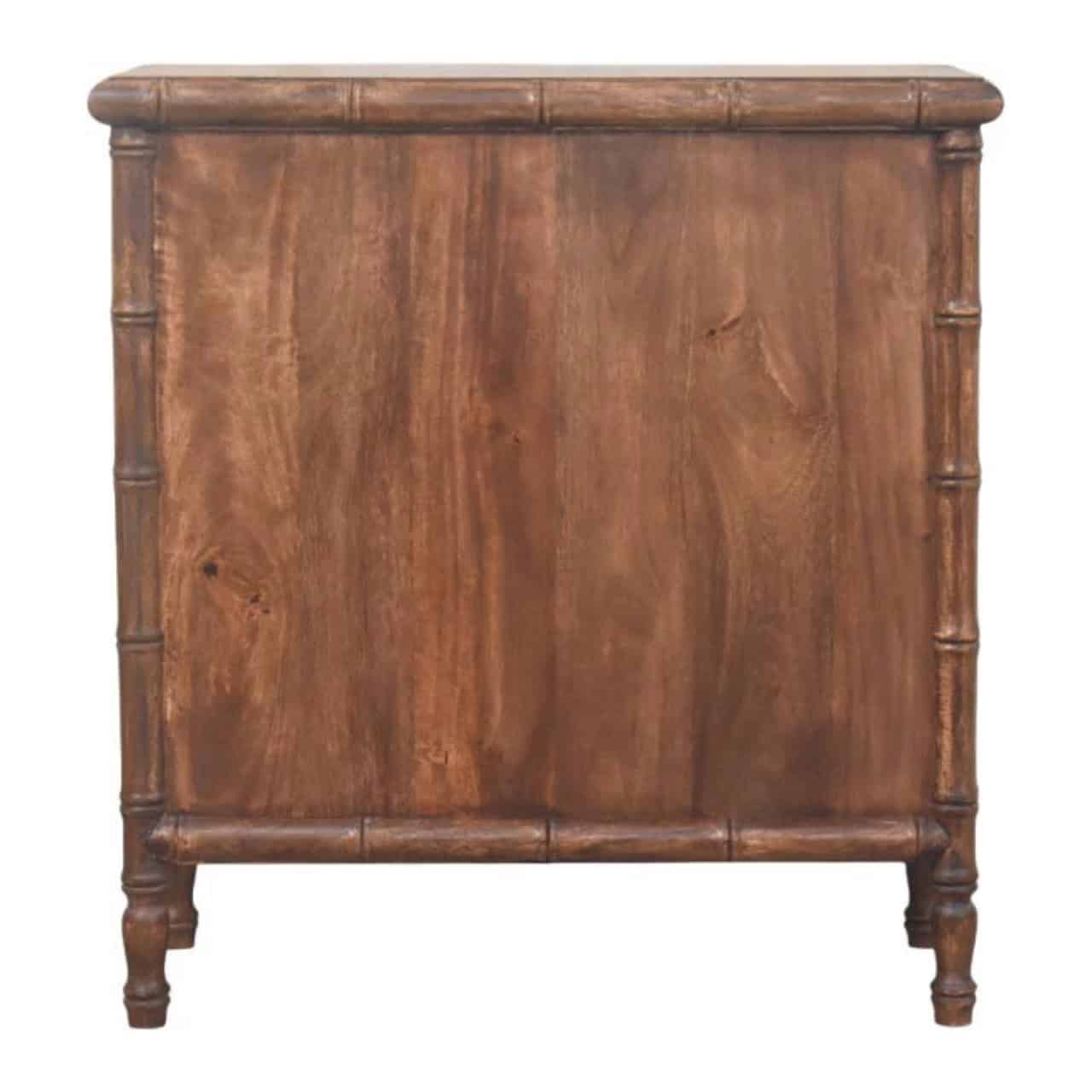 Bamboo Carved 3-Drawer Chest – Additional view 6