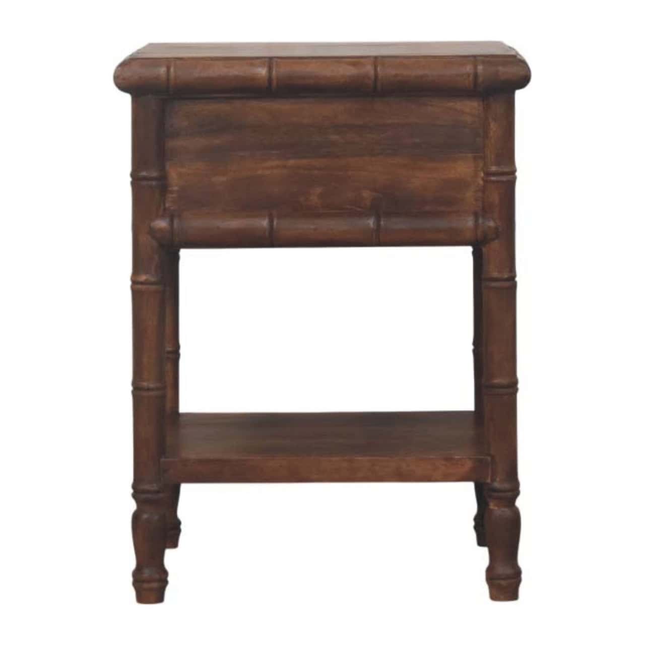 Bamboo Carved Bedside Table – Additional view 6