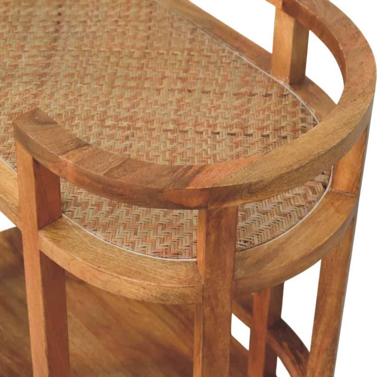 Saffron Rattan Butler Table – Additional view 3