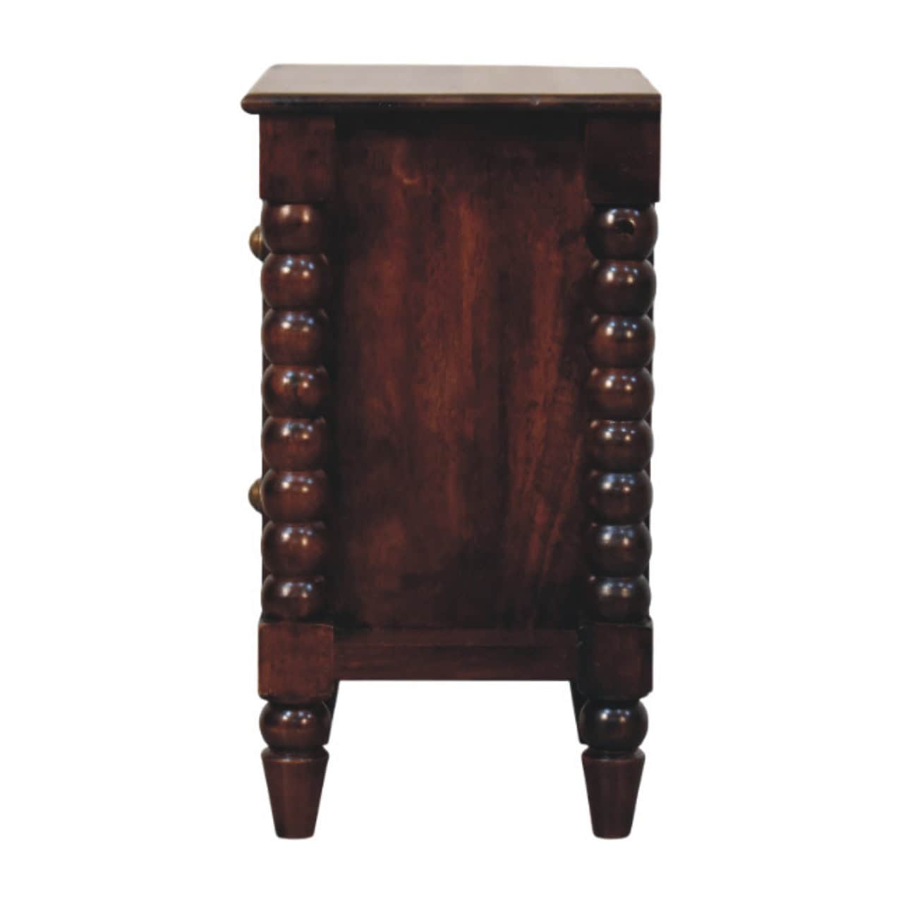 Spindle Winewood Nightstand – Additional view 5