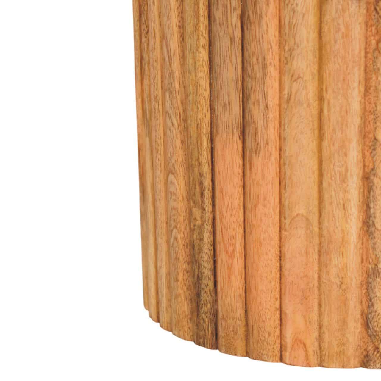 Fluted Marble Side Table – Additional view 4