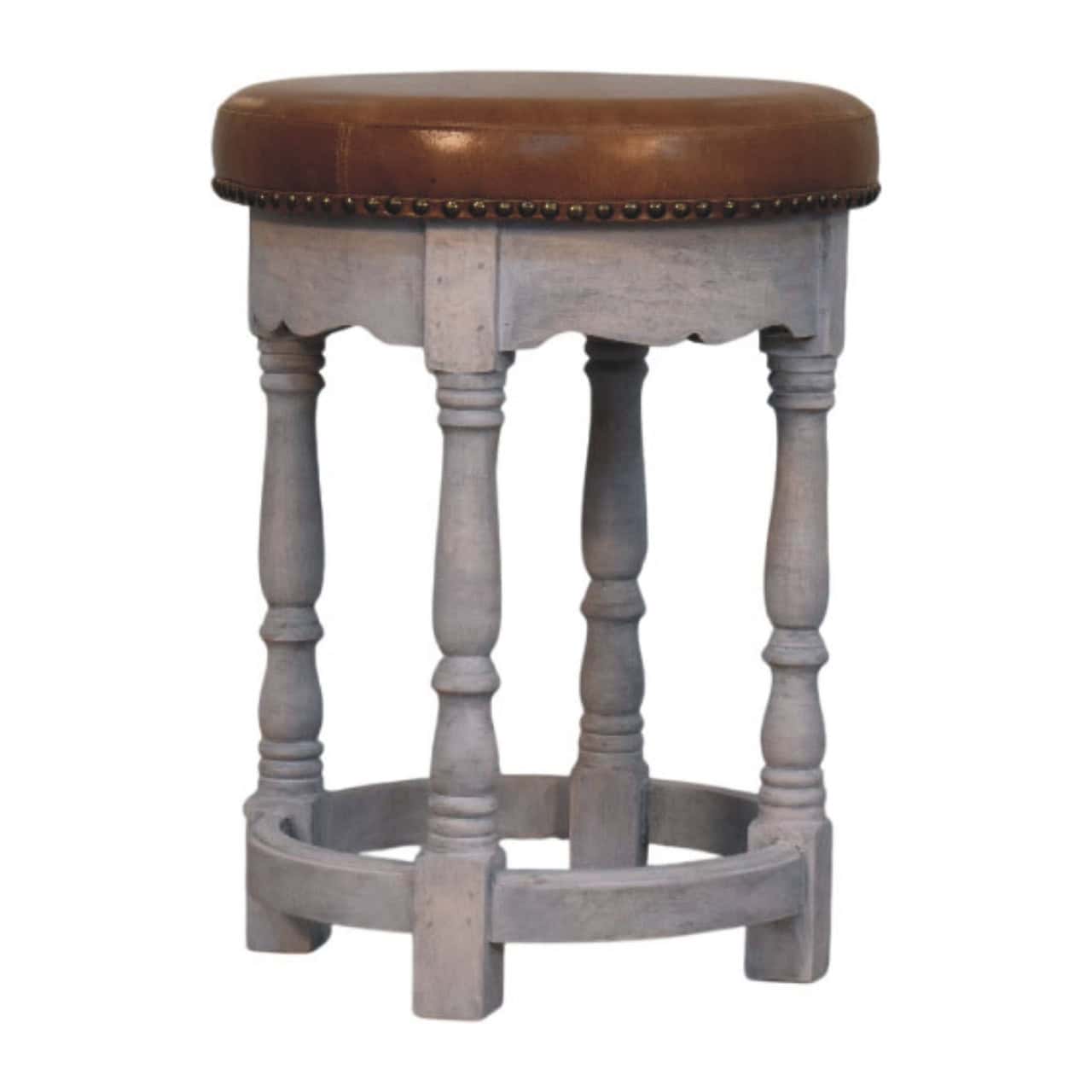 Rustic Charm Stool – Additional view