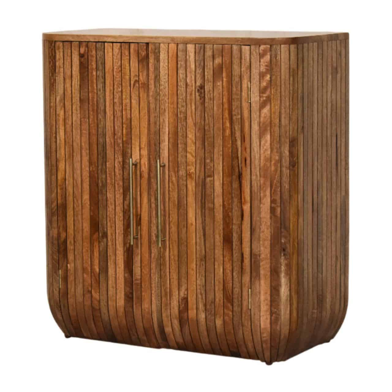 Fluted Curve Cabinet – Cabinets
