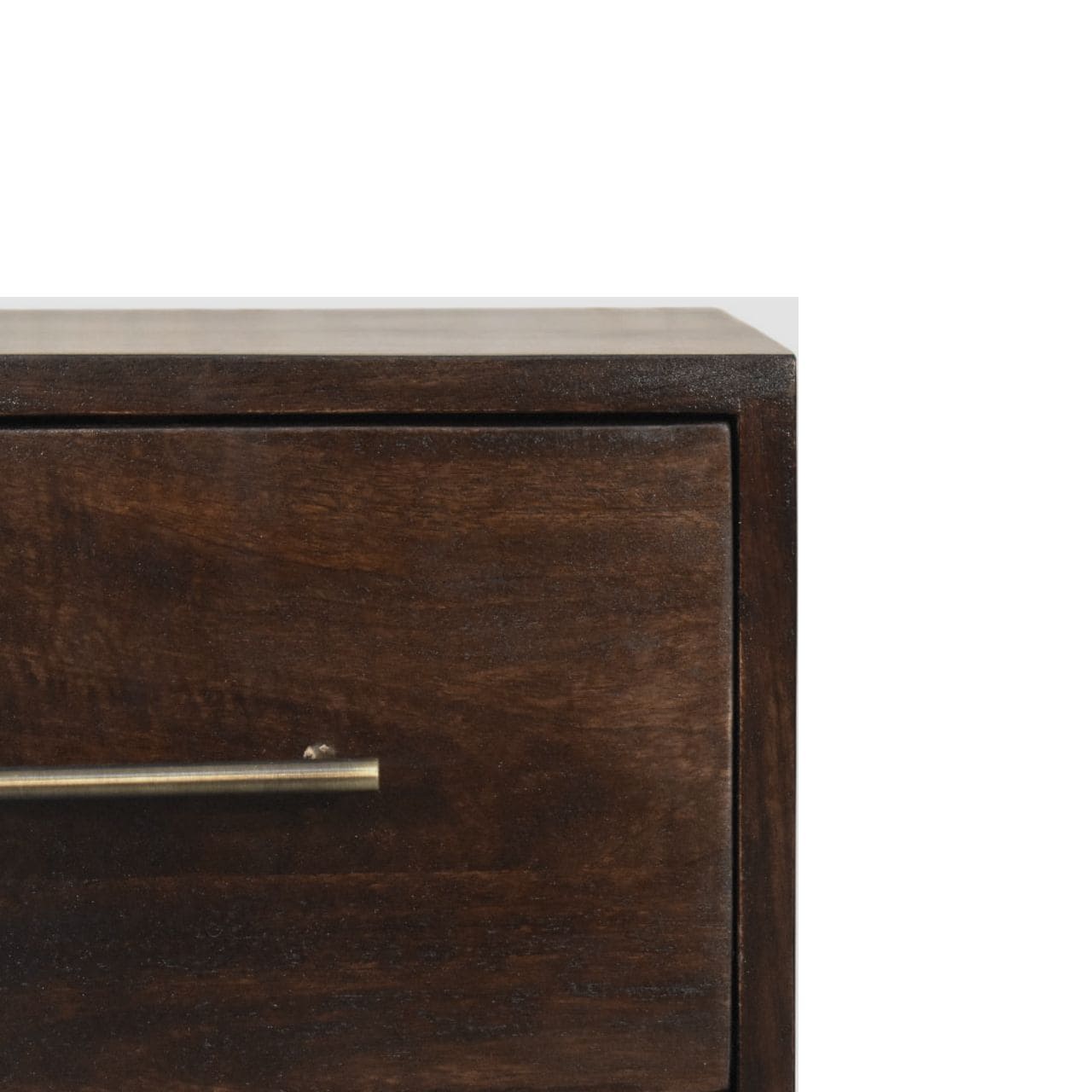Spindle Mocha Bedside Table – Additional view 2