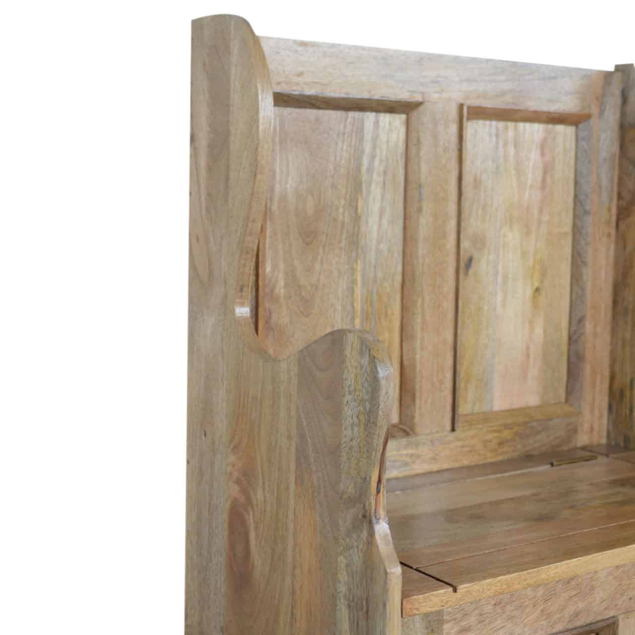 Small Monks Storage Bench – Additional view 4